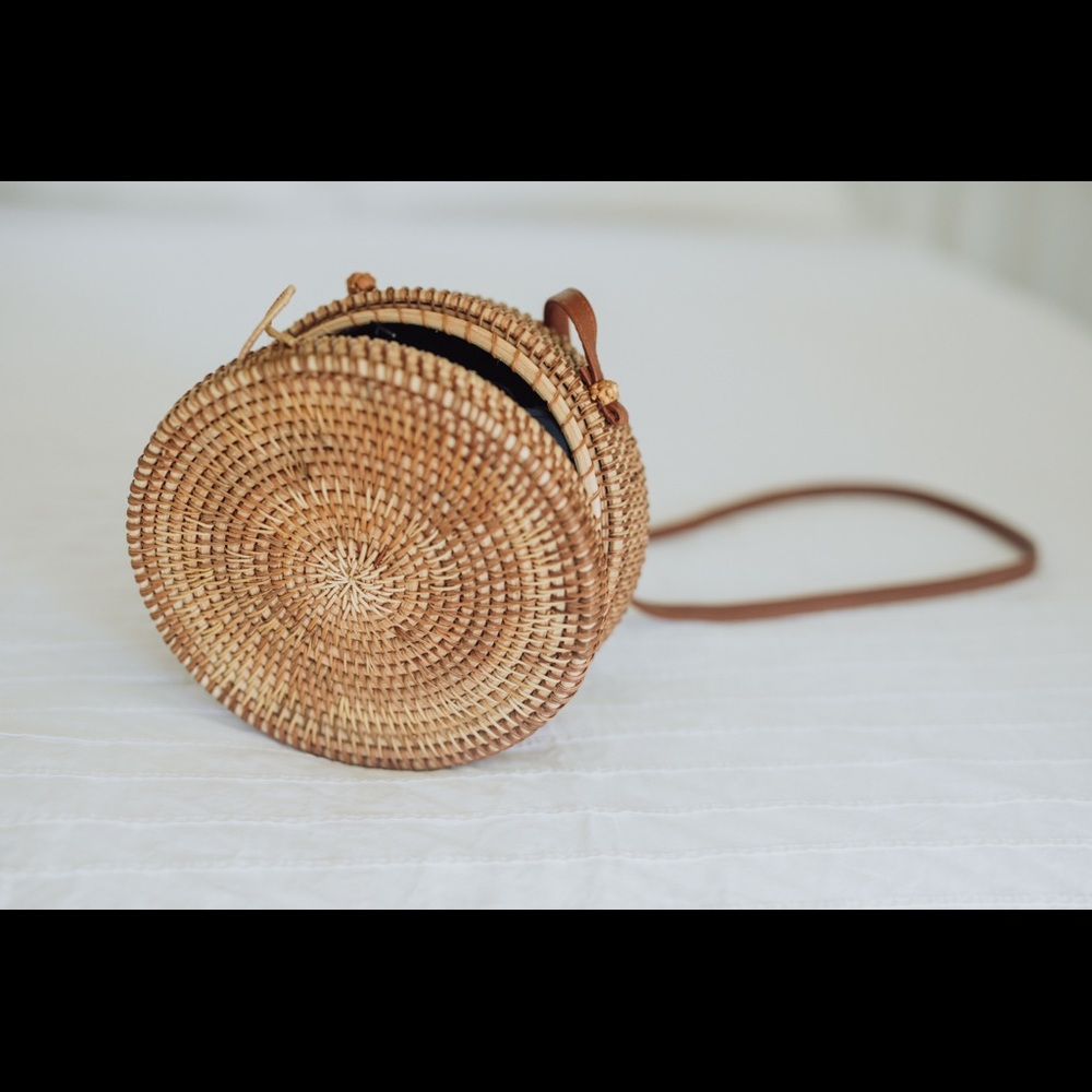 Handmade Rattan Summer Boho Bag